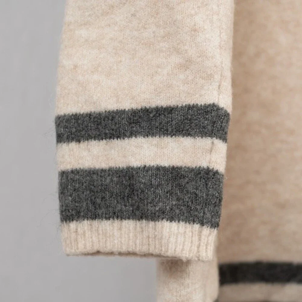 Cupcakes & cashmere Striped Hank Cardigan size M